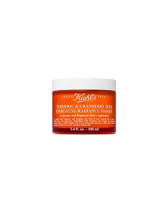 KIEHL'S | Maschera energizzante illuminante con curcuma e semi di mirtillo rosso 100 ml | 